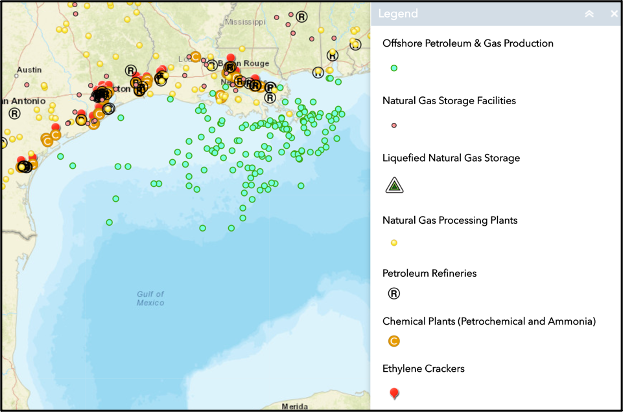 us oil and gas fields map